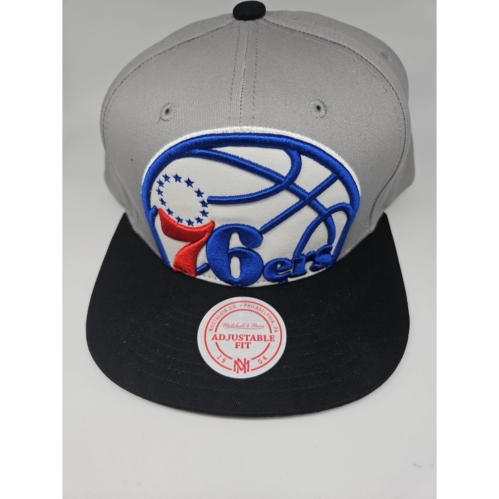 Philadelphia 76ers Men's Hat, Men's Baseball Cap Mitchell & Ness One Size